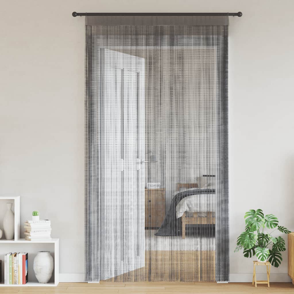 vidaXL Draadgordijnen 2 st 140x250 cm wit