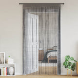 vidaXL Draadgordijnen 2 st 140x250 cm wit