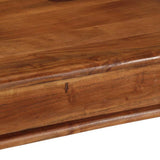 vidaXL Dining Table 80x80x77 cm Solid Acacia Wood