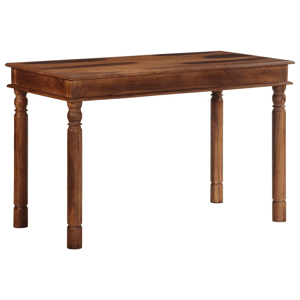 vidaXL Dining Table 80x80x77 cm Solid Acacia Wood