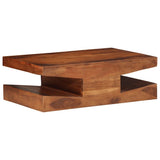 vidaXL Salontafel 90x60x30 cm massief acaciahout