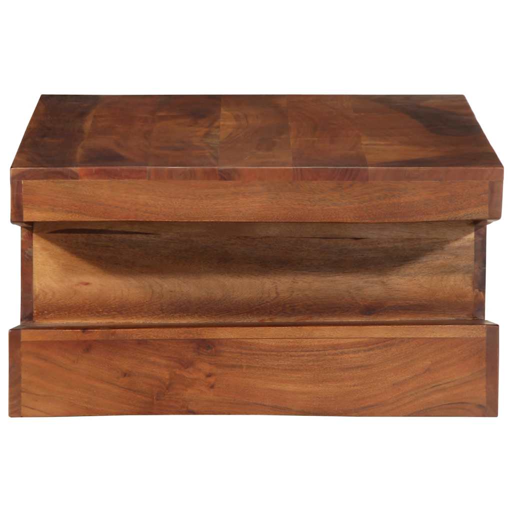 vidaXL Salontafel 90x60x30 cm massief acaciahout