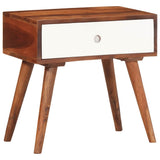 vidaXL Side table 45x30x45 cm solid acacia wood