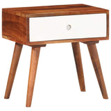 vidaXL Side table 45x30x45 cm solid acacia wood