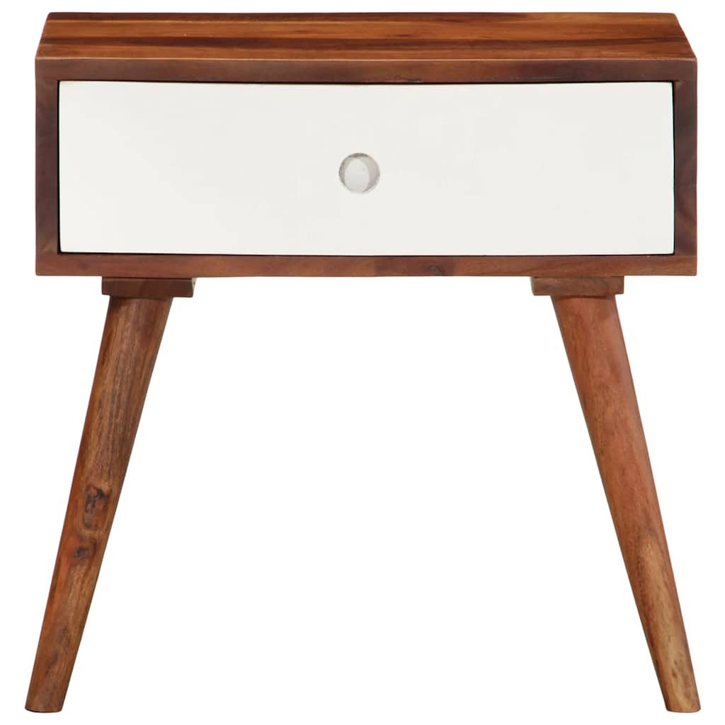 vidaXL Side table 45x30x45 cm solid acacia wood