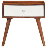 vidaXL Side table 45x30x45 cm solid acacia wood