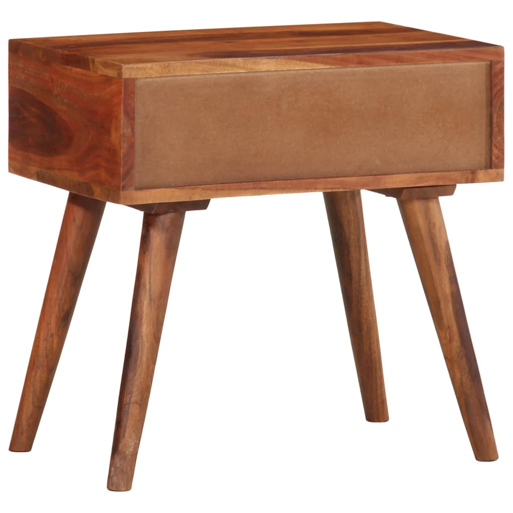 vidaXL Side table 45x30x45 cm solid acacia wood