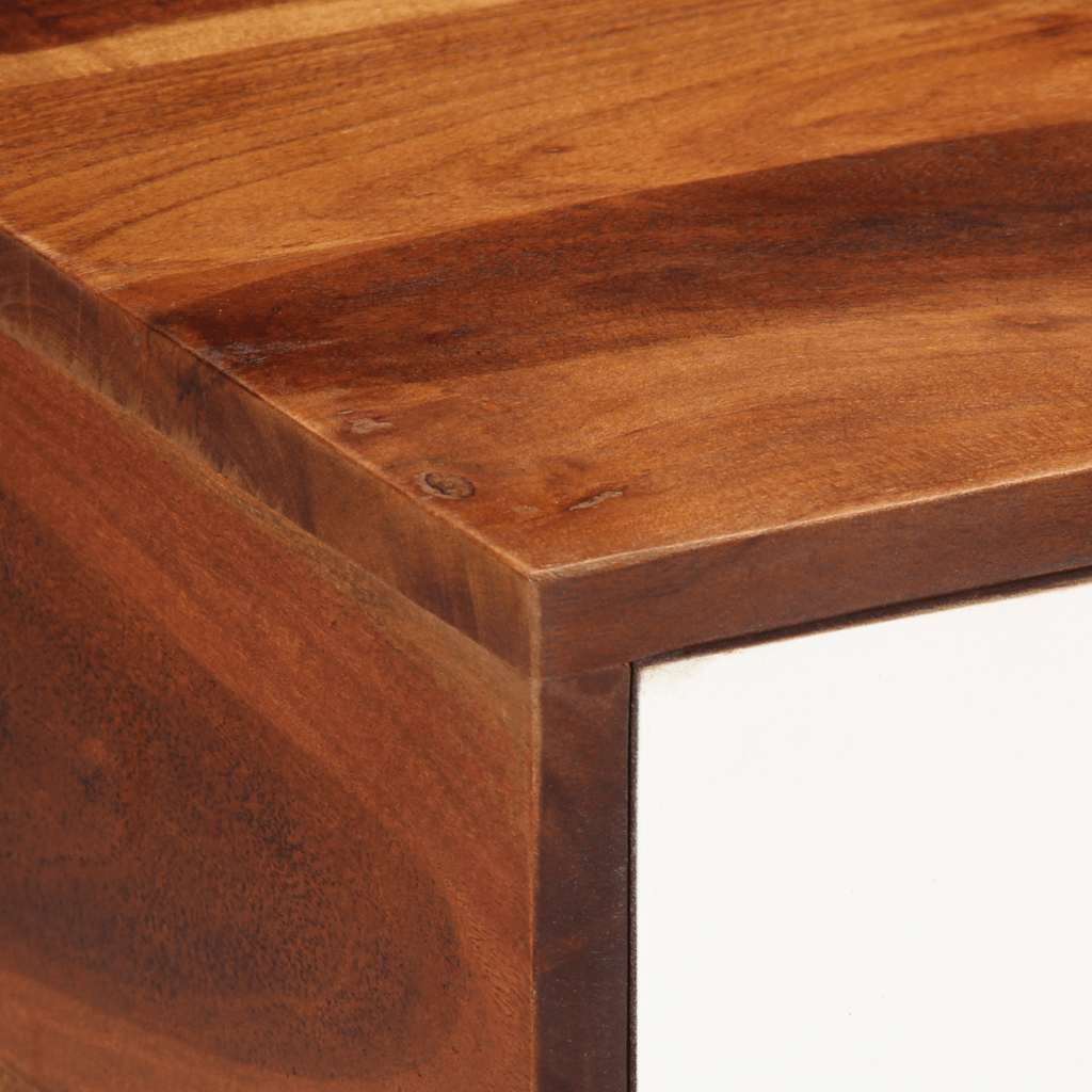 vidaXL Side table 45x30x45 cm solid acacia wood