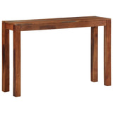 vidaXL Console Table 120x30x76 cm Solid Acacia Wood