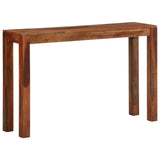 vidaXL Console Table 120x30x76 cm Solid Acacia Wood