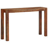 vidaXL Console Table 120x30x76 cm Solid Acacia Wood