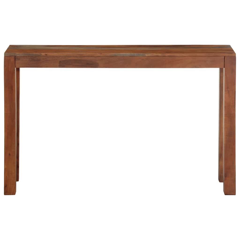 vidaXL Console Table 120x30x76 cm Solid Acacia Wood