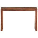 vidaXL Console Table 120x30x76 cm Solid Acacia Wood