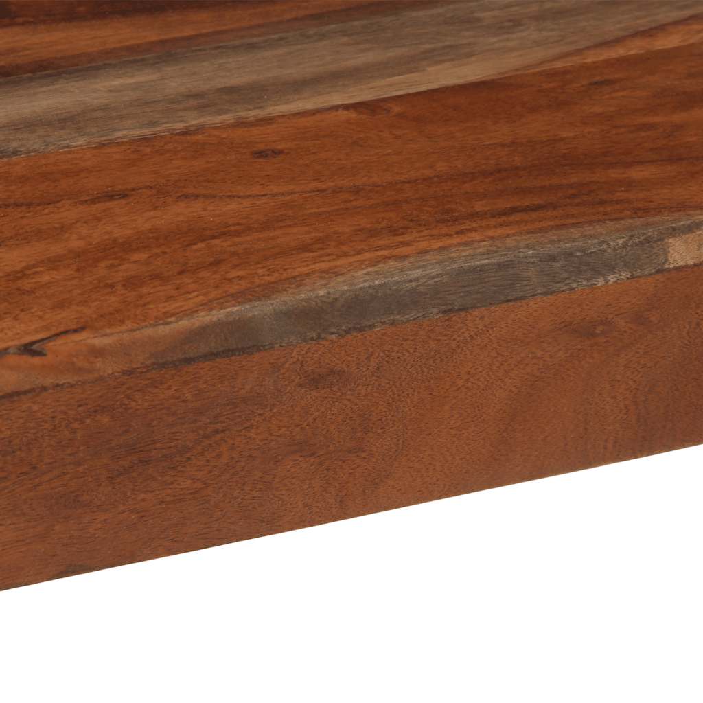 vidaXL Console Table 120x30x76 cm Solid Acacia Wood