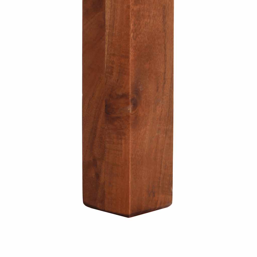 vidaXL Console Table 120x30x76 cm Solid Acacia Wood