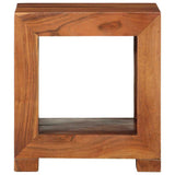 vidaXL Side table 37x29x40 cm solid acacia wood