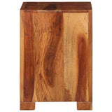 vidaXL Side table 37x29x40 cm solid acacia wood