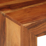 vidaXL Side table 37x29x40 cm solid acacia wood
