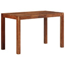 vidaXL Eettafel 120x60x76 cm massief acaciahout