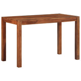 vidaXL Eettafel 120x60x76 cm massief acaciahout