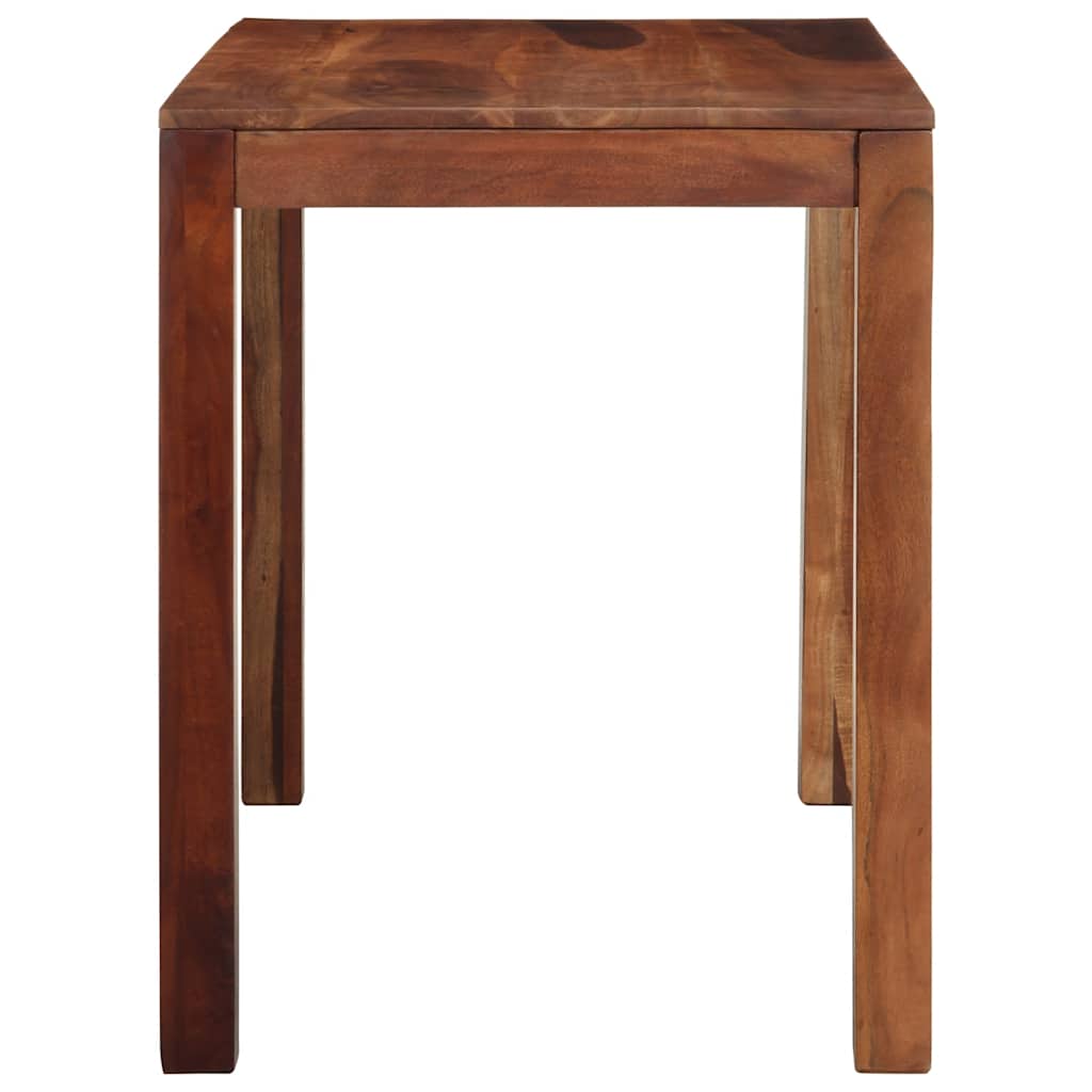 vidaXL Eettafel 120x60x76 cm massief acaciahout