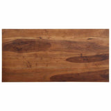 vidaXL Eettafel 120x60x76 cm massief acaciahout