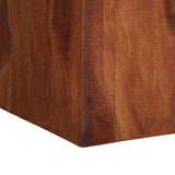 vidaXL Dining Table 120x120x77 cm Solid Acacia Wood