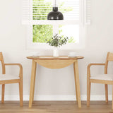 vidaXL Eettafel bruin massief hout rubber