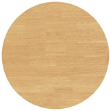 vidaXL Eettafel bruin massief hout rubber