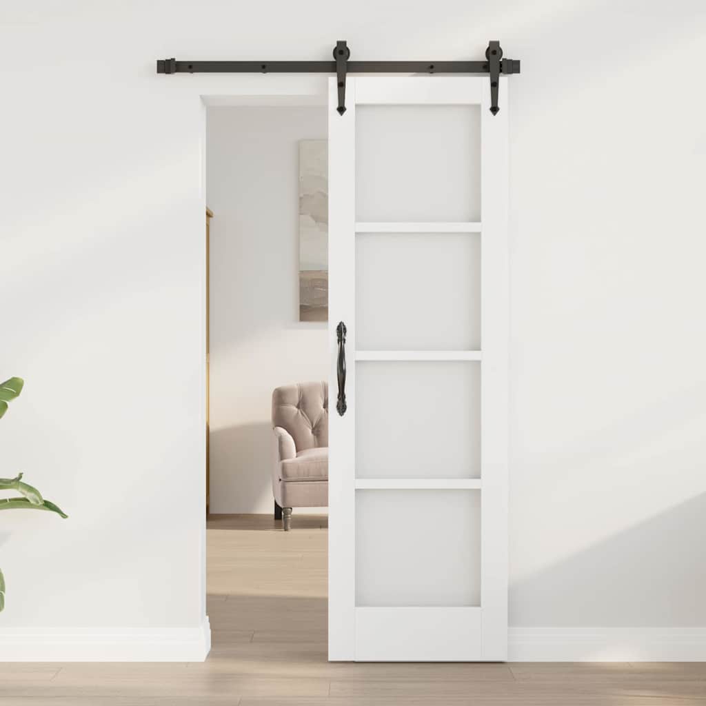 vidaXL Interior Door ORKDAL White Primed 73.5 x 211 cm