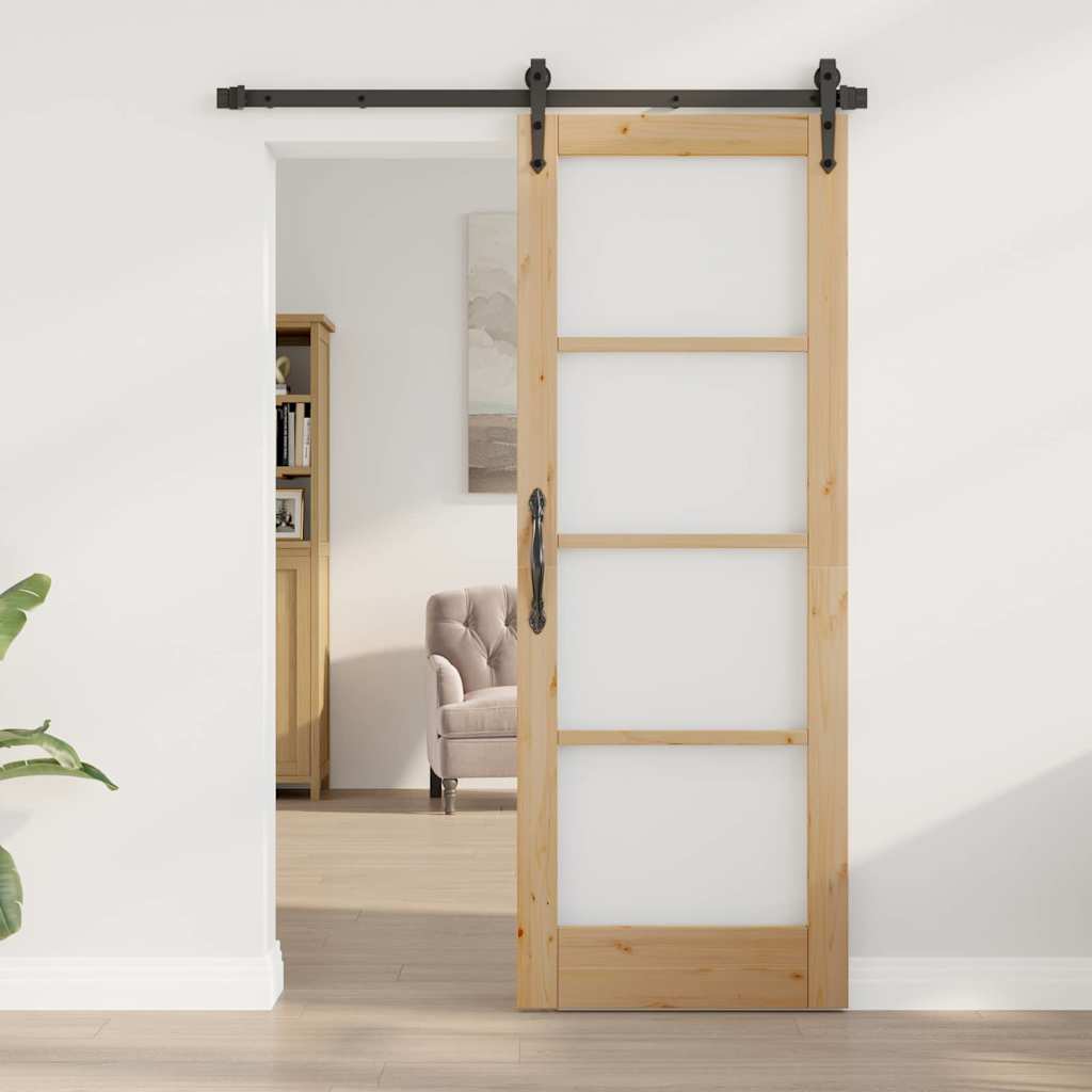 vidaXL Interior Door ORKDAL White Primed 73.5 x 211 cm