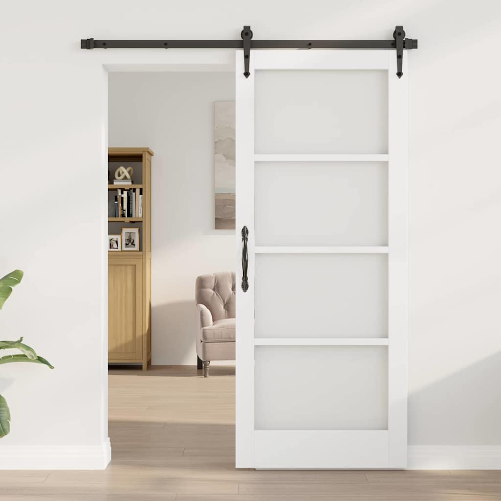 vidaXL Interior Door ORKDAL White Primed 73.5 x 211 cm