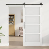 vidaXL Interior Door ORKDAL White Primed 73.5 x 211 cm
