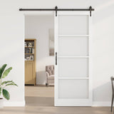 vidaXL Interior Door ORKDAL White Primed 73.5 x 211 cm