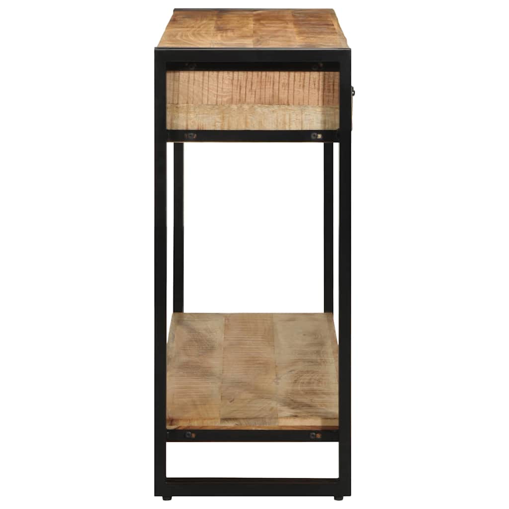 vidaXL Wandtafel Multikleur 120 x 33 x 75 cm Massief Gerecycleerd Hout