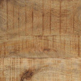 vidaXL Wandtafel met lade Bruin 120 x 33 x 75 cm Massief Mango Hout