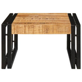 vidaXL Badkamerrek Bruin 40 x 50 x 23 cm Massief ruwe mango hout