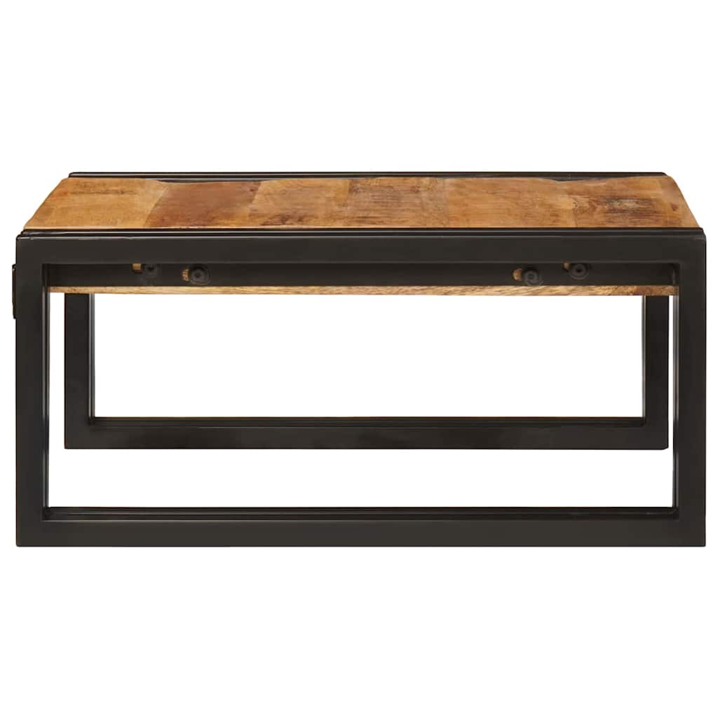 vidaXL Badkamerrek Bruin 40 x 50 x 23 cm Massief ruwe mango hout