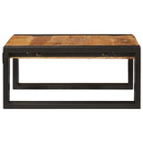 vidaXL Badkamerrek Bruin 40 x 50 x 23 cm Massief ruwe mango hout