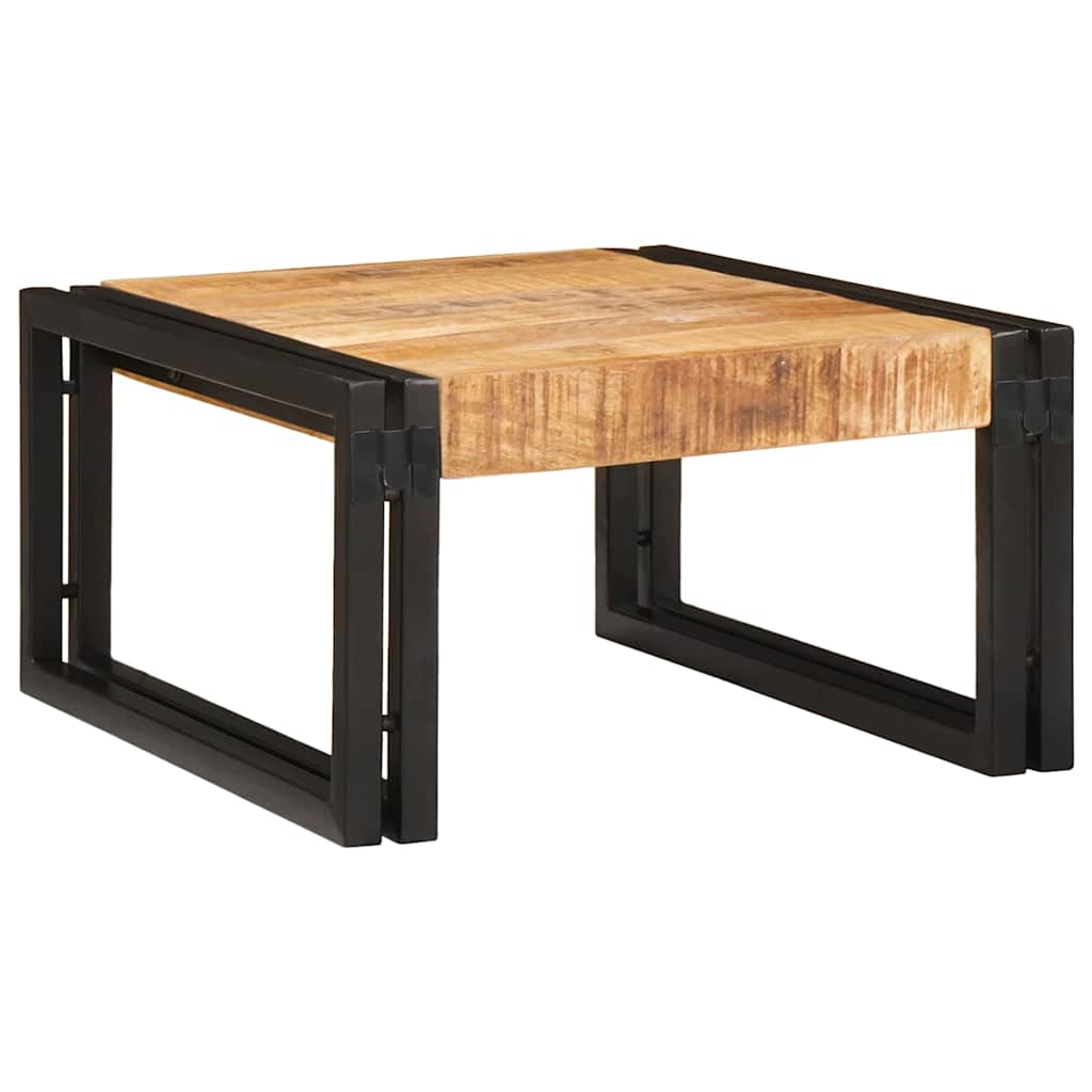 vidaXL Badkamerrek Bruin 40 x 50 x 23 cm Massief ruwe mango hout