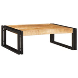 vidaXL Badkamerrek Bruin 40 x 50 x 23 cm Massief ruwe mango hout