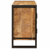 vidaXL Wastafelkast met plank Bruin 71 x 33 x 58 cm Massief Mango Hout
