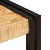 vidaXL Wastafel Kast met lade Bruin 71 x 33 x 58 cm Massief Mango Hout