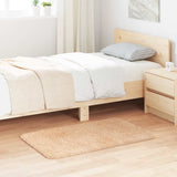 vidaXL Hoogpolig vloerkleed NAVARRA 60x100 cm polyester beige