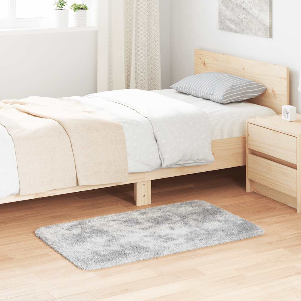 vidaXL Hoogpolig vloerkleed NAVARRA 60x100 cm polyester beige