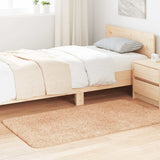 vidaXL Hoogpolig vloerkleed NAVARRA 60x100 cm polyester beige