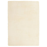 vidaXL Hoogpolig vloerkleed NAVARRA 60x100 cm polyester beige