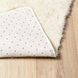 vidaXL Hoogpolig vloerkleed NAVARRA 60x100 cm polyester beige