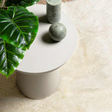 vidaXL Hoogpolig vloerkleed NAVARRA 60x100 cm polyester beige