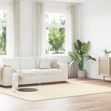 vidaXL Hoogpolig vloerkleed NAVARRA 60x100 cm polyester beige
